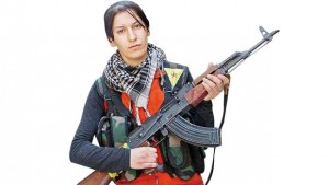 kurdische kämpferin