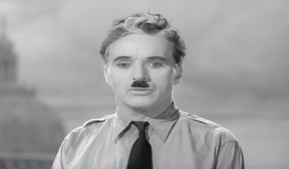 Text deutsch menschheit charlie rede an chaplin die Charlie Chaplin