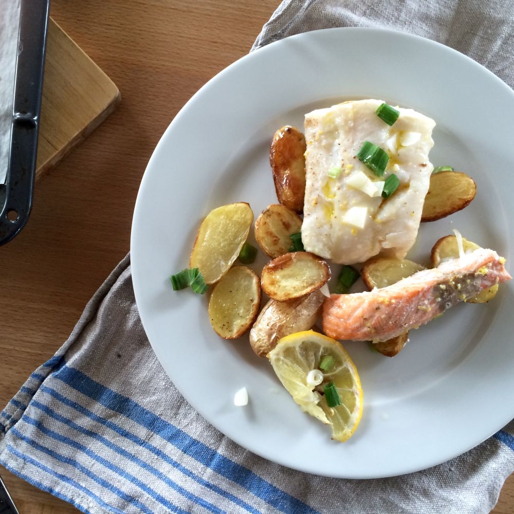 TASTY FRIDAY: Fischfilets auf Kartoffeln mit Kräuterpesto - Unsere Zeitung