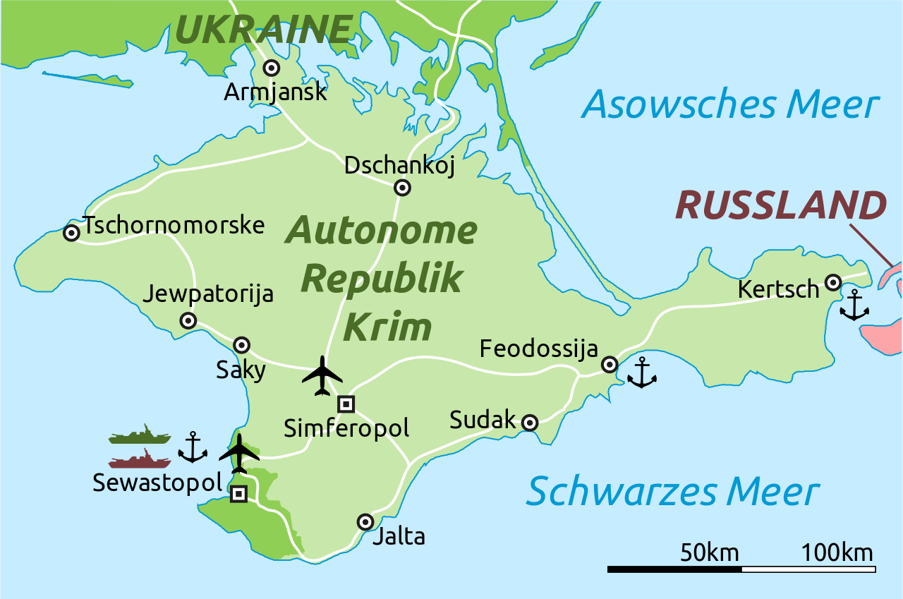 By Crimea location map.svg: UrutsegCrimea_republic_map.png: PANONIANderivative work: Furfur, Martin Kraft [CC0], via Wikimedia Commons