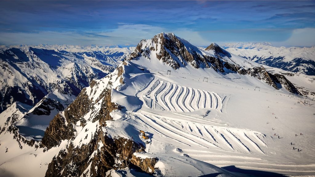 Das Kitzsteinhorn im Winter