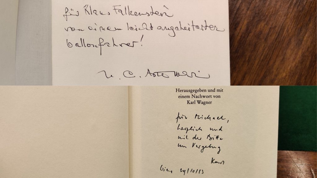 Widmungen in Büchern