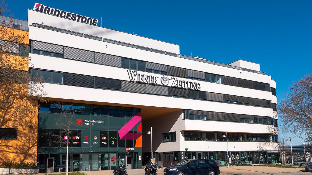 Gebäude der Wiener Zeitung