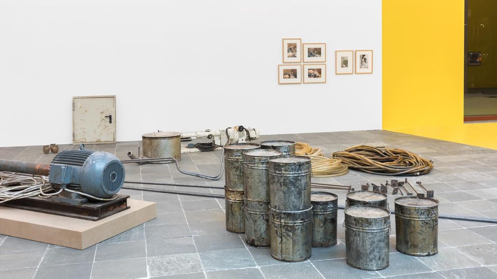 Ausstellungsstück "Die Honigpumpe"