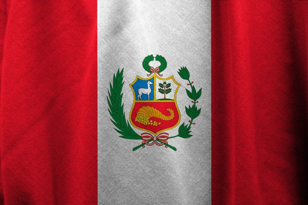 Flagge von Peru