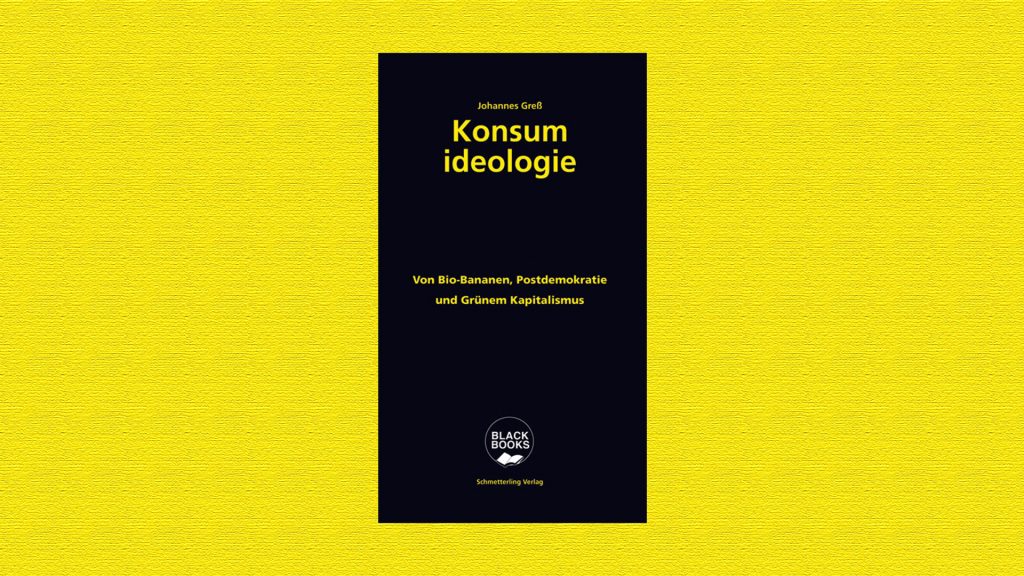 Das Buchcover in schwarz auf gelbem Hintergrund