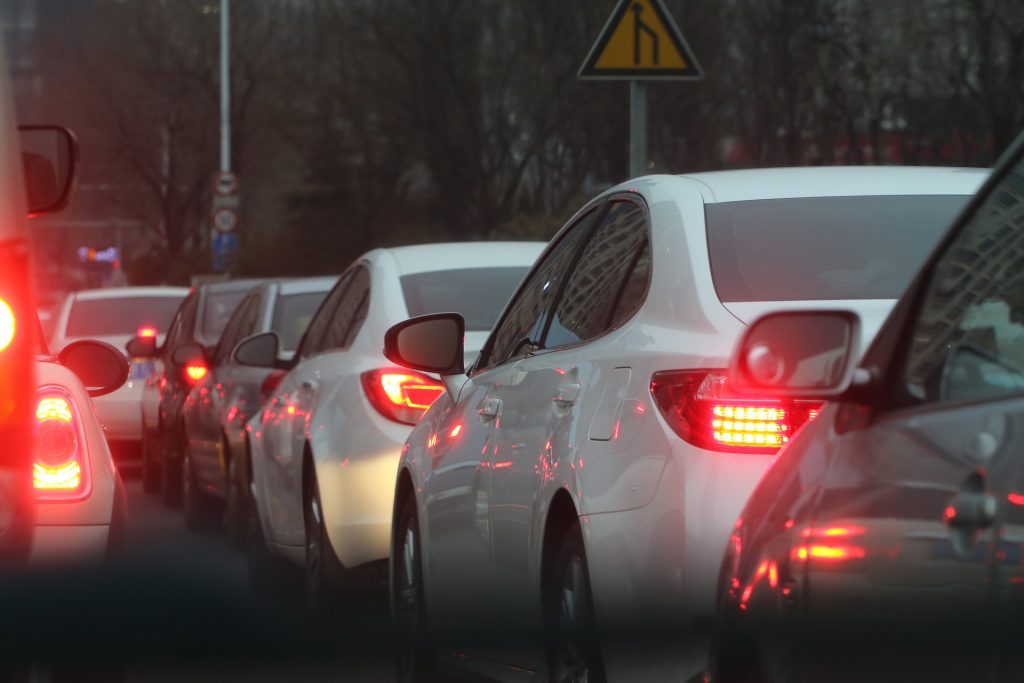 Autos im Stau