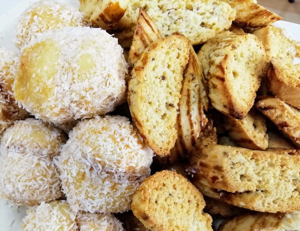 Süßes Gebäck und Kekse
