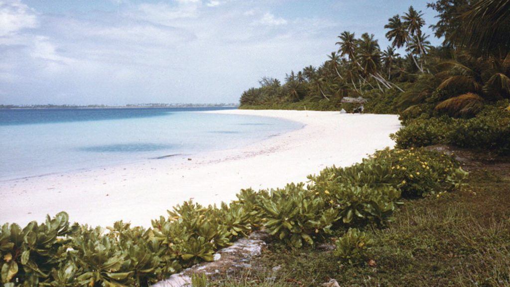Sandstrand auf Diego Garcia