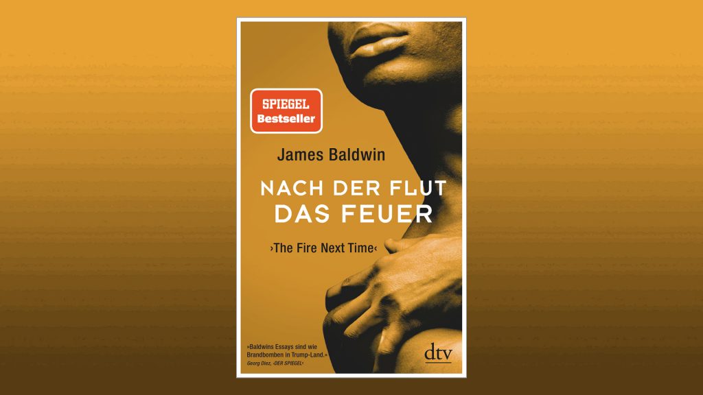 Buchcover auf orangenem Verlauf