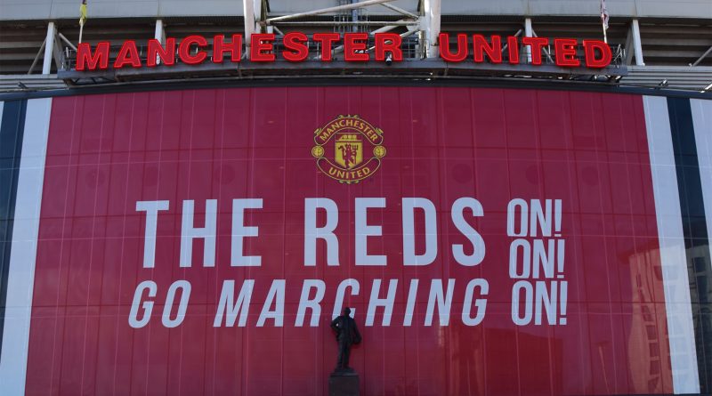 Plakt von Manchester United: "The Reds go marching on!