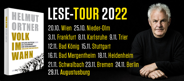 Helmut Ortner - Lese-Tour 2022