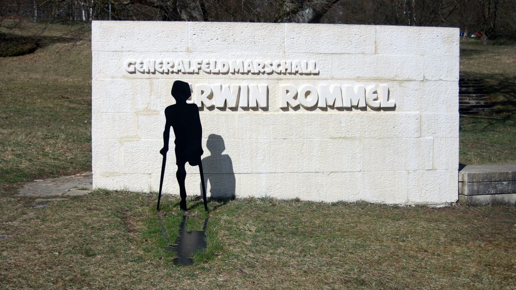 Das Rommeldenkmal in Heidenheim