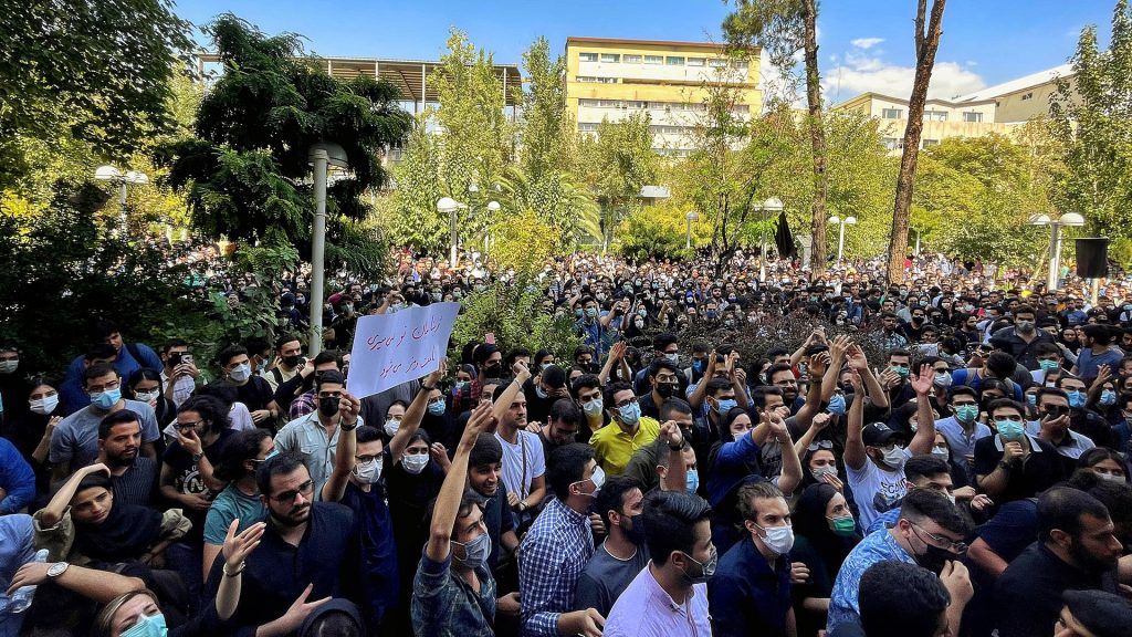Proteste im Iran im September 2022