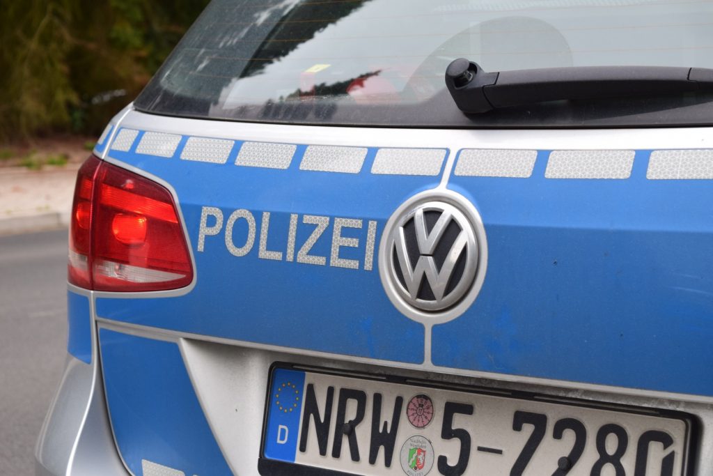 Deutscher Polizeiwagen