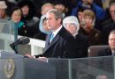 George W. Bush bei seiner Amtseinführung im Jahr 2001.