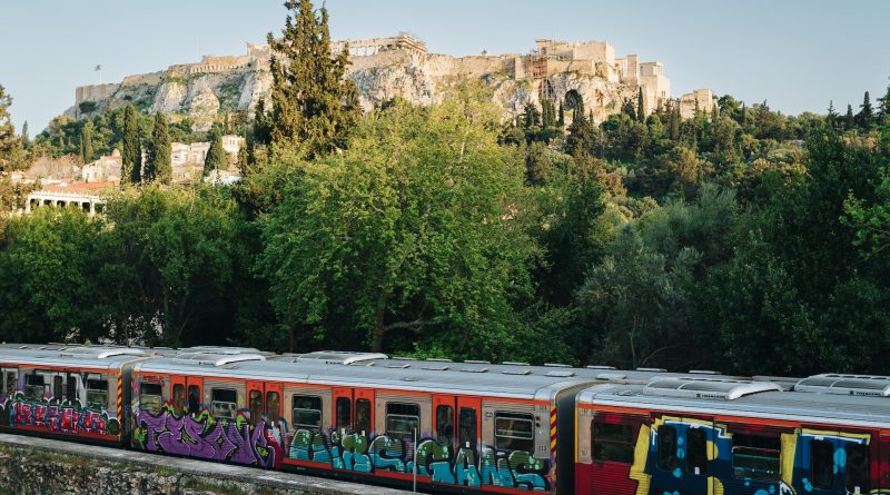 Zug in Griechenland