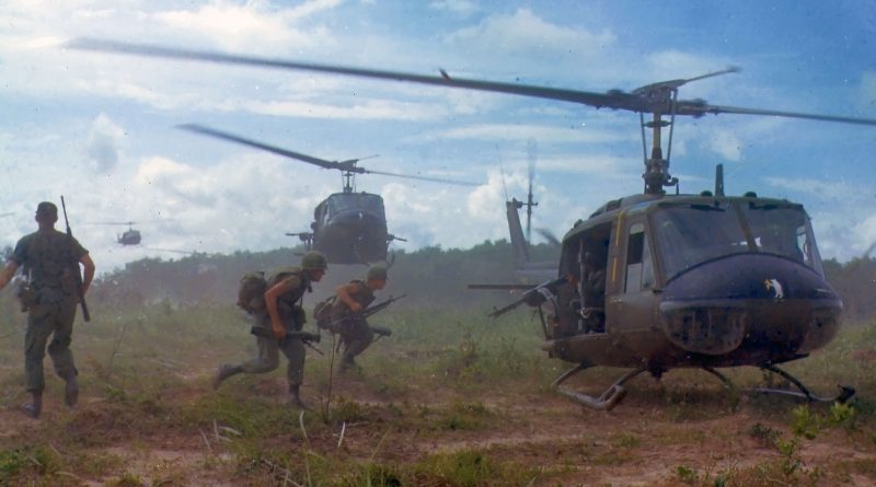 Helikopter der USA in Vietnam