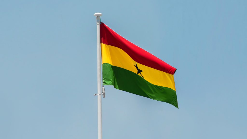 Flagge von Ghana