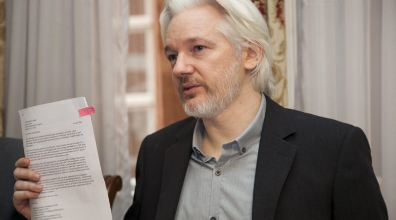 Assange im Jahr 2014