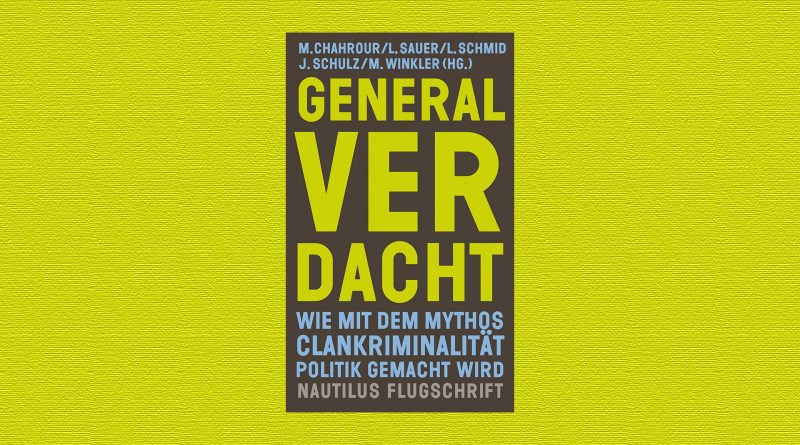 Buchcover von "Generalverdacht", gelber Hintergrund