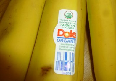 Nahaufnahme von Dole-Bananen