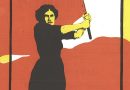 Ausschnitt aus einem Plakat für das Frauenwahlrecht im Jahr 1914.
