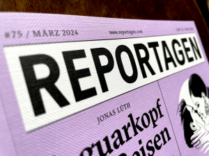 Cover des Reportagen Magazins