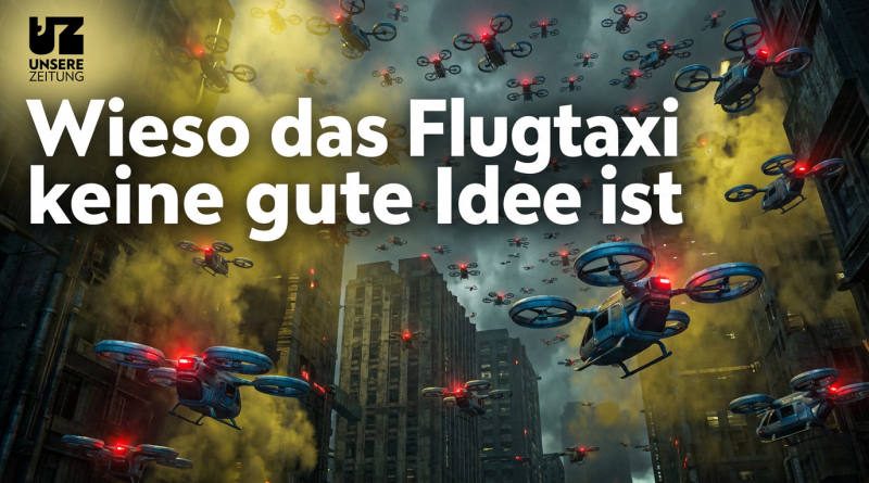 Wieso das Flugtaxi keine gute Idee ist