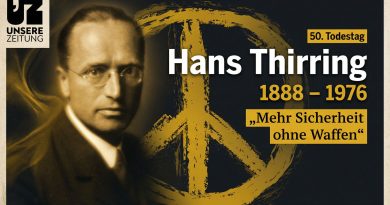 Mehr Sicherheit ohne Waffen!