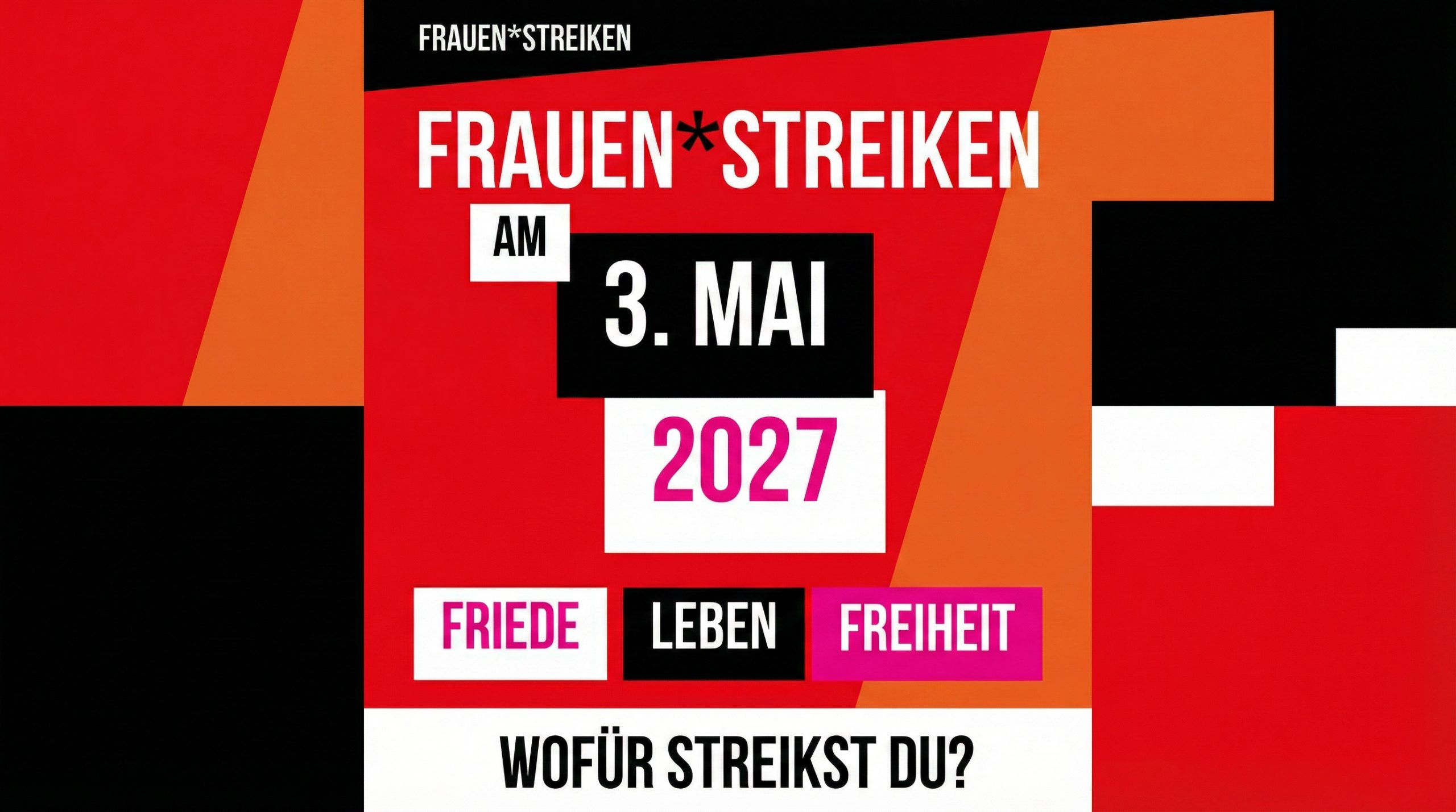 FRAUEN*STREIKEN - österreichweit am 3. Mai 2027