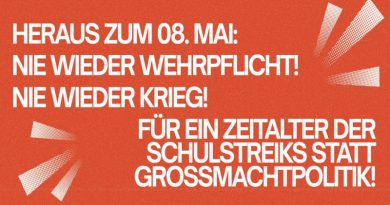 Zum 8. Mai: Eine junge Friedensbewegung stellt sich gegen Wehrpflicht und Kriegspolitik