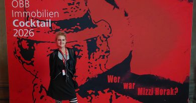 Mizzi Horak in den Börsensälen
